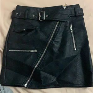 Leather Skirt
